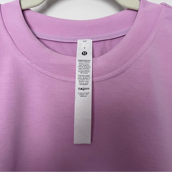 Lululemon Softstreme Perfectly Oversized Cropped Crew - Picture 5 of 6